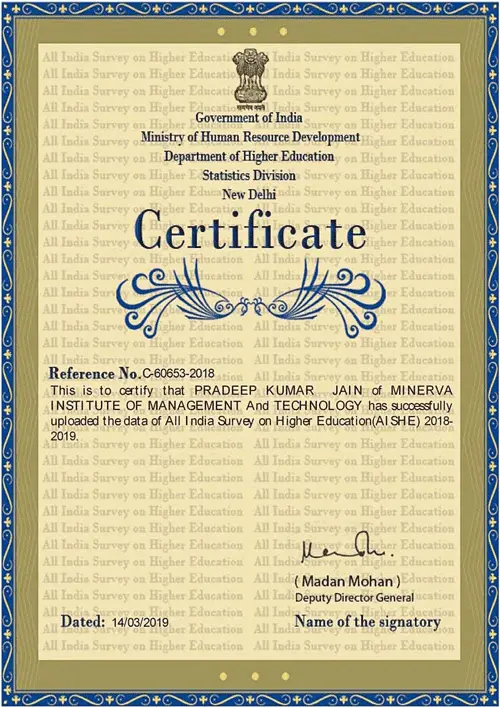 minerva certification