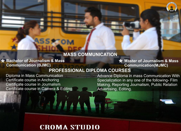Journalism And Mass Communication Department